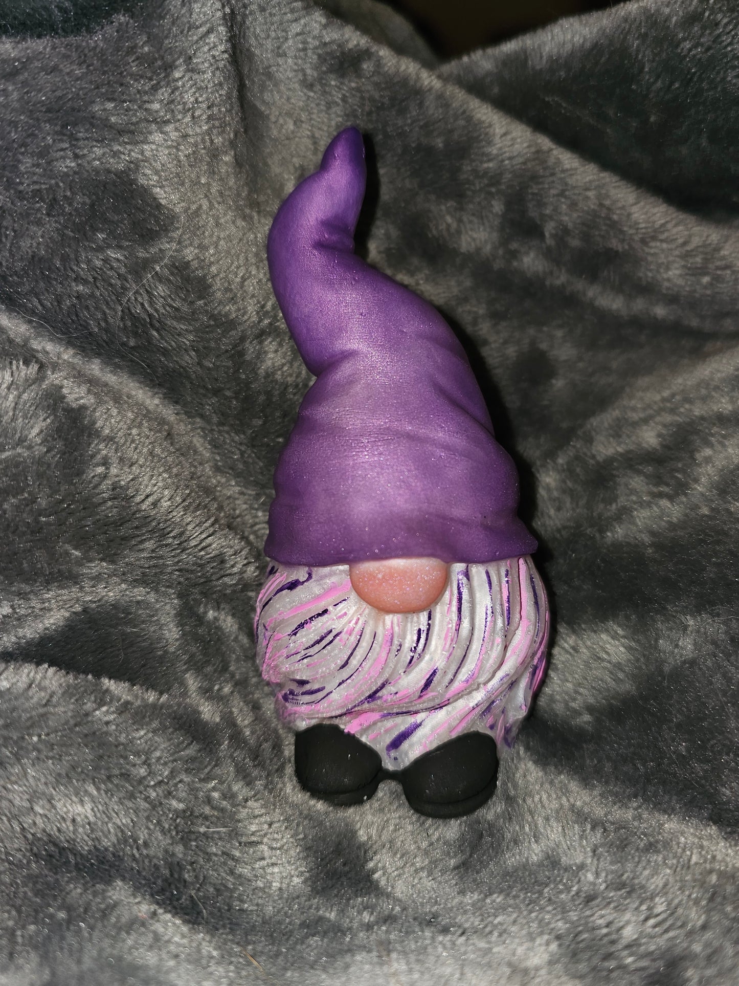 Resin Gnome Purple Pink