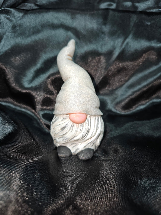 Resin Gnome Silver & Grey