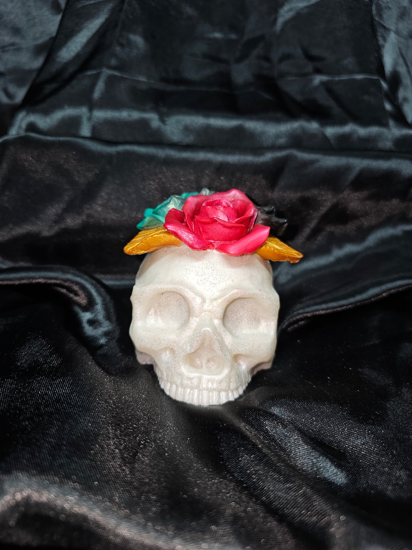 Skull - Kwanzaa Flowers